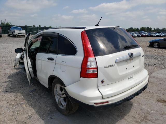 5J6RE4H58BL029533 - 2011 HONDA CRV WHITE photo 3