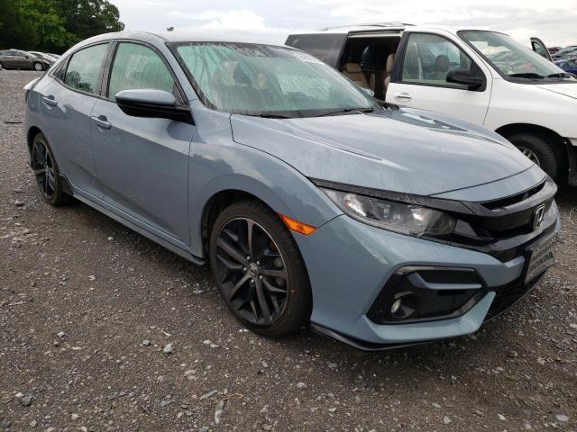 SHHFK7G44LU215133 - 2020 HONDA CIVIC SPOR GRAY photo 1