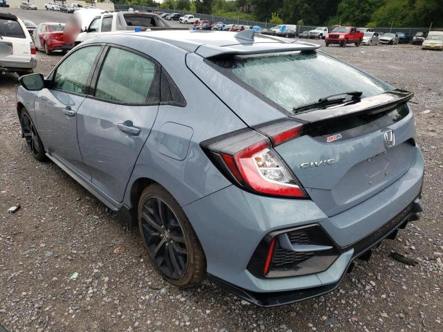 SHHFK7G44LU215133 - 2020 HONDA CIVIC SPOR GRAY photo 3