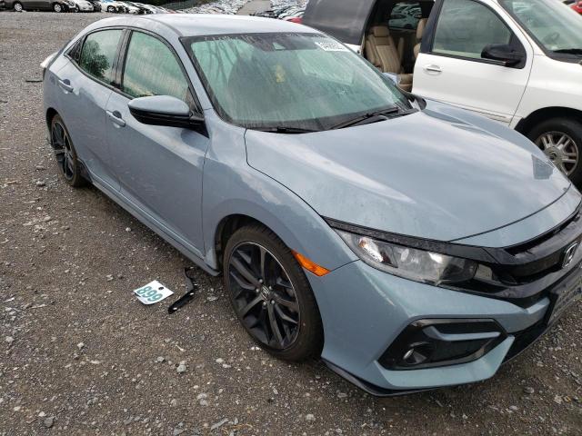 SHHFK7G44LU215133 - 2020 HONDA CIVIC SPOR GRAY photo 9