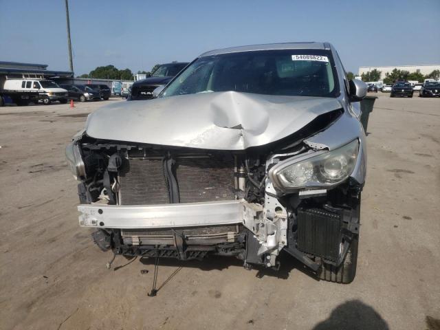 5N1AL0MM7DC335278 - 2013 INFINITI JX35 SILVER photo 9