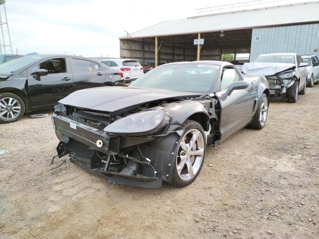 1G1YS2DW5C5110713 - 2012 CHEVROLET CORVETTE G GRAY photo 2