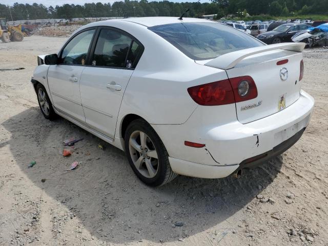 JM1BK12F351322983 - 2005 MAZDA 3 I WHITE photo 3