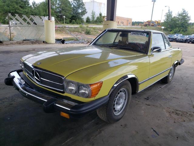 10704412022665 - 1975 MERCEDES-BENZ 450 SL YELLOW photo 2