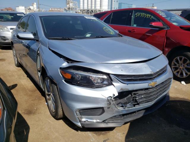 1G1ZD5ST2JF110376 - 2018 CHEVROLET MALIBU  LT SILVER photo 1