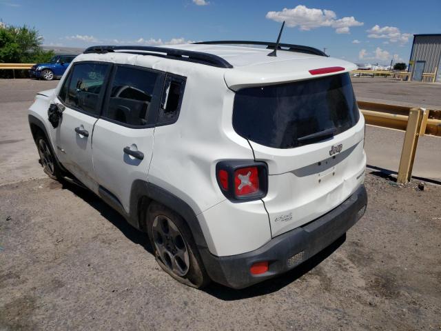 ZACCJAAH0HPF71806 - 2017 JEEP RENEGADE S WHITE photo 3