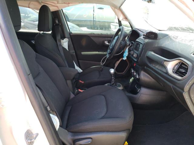 ZACCJAAH0HPF71806 - 2017 JEEP RENEGADE S WHITE photo 5