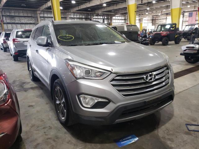 KM8SNDHFXEU056601 - 2014 HYUNDAI SANTA FE G SILVER photo 1