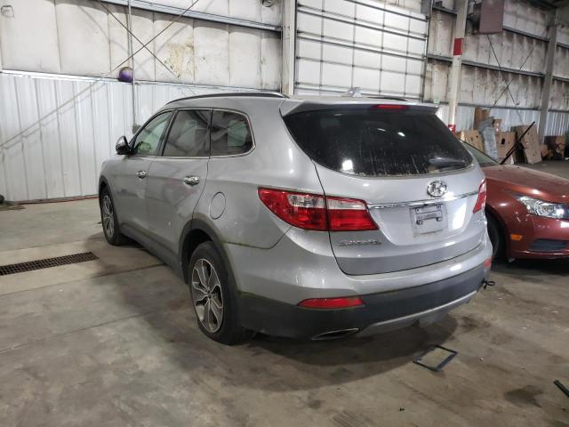 KM8SNDHFXEU056601 - 2014 HYUNDAI SANTA FE G SILVER photo 3