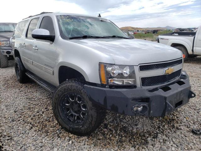 1GNSKJE71DR162159 - 2013 CHEVROLET SUBURBAN K SILVER photo 1