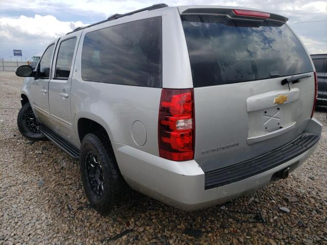 1GNSKJE71DR162159 - 2013 CHEVROLET SUBURBAN K SILVER photo 3