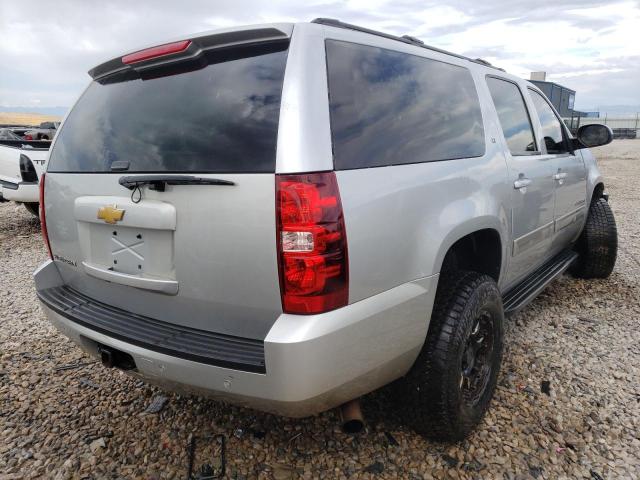 1GNSKJE71DR162159 - 2013 CHEVROLET SUBURBAN K SILVER photo 4