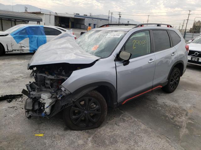 JF2SKARCXLH436979 - 2020 SUBARU FORESTER S SILVER photo 2