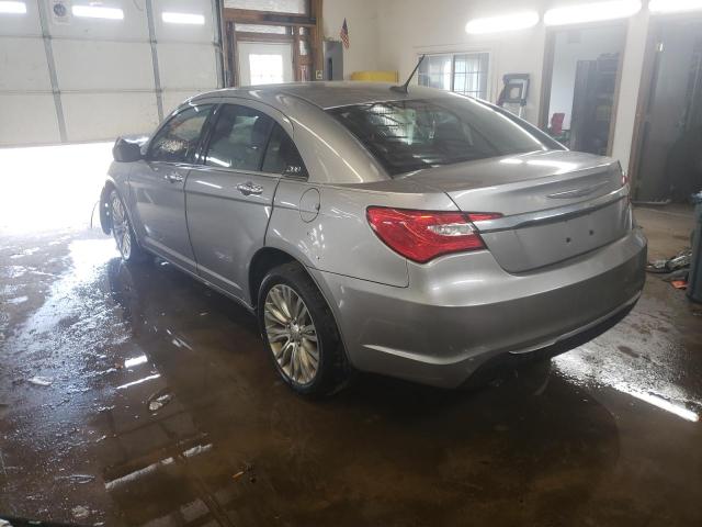 1C3CCBCG7DN595113 - 2013 CHRYSLER 200 LIMITE SILVER photo 3