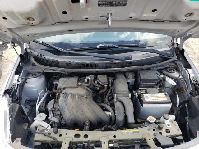 3N1CN7AP6CL920678 - 2012 NISSAN VERSA S SILVER photo 7