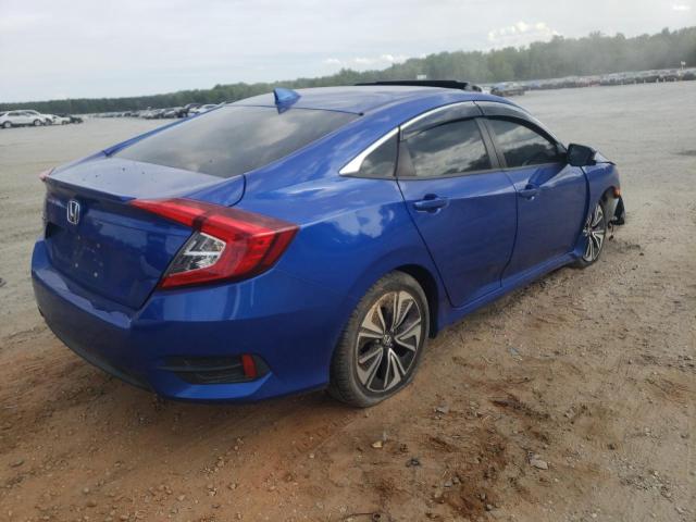 19XFC1F70HE204098 - 2017 HONDA CIVIC EXL 蓝色 照片 4