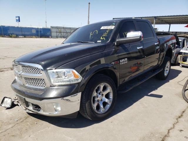 1C6RR7NMXJS356065 - 2018 RAM 1500 LARAM BLACK photo 2