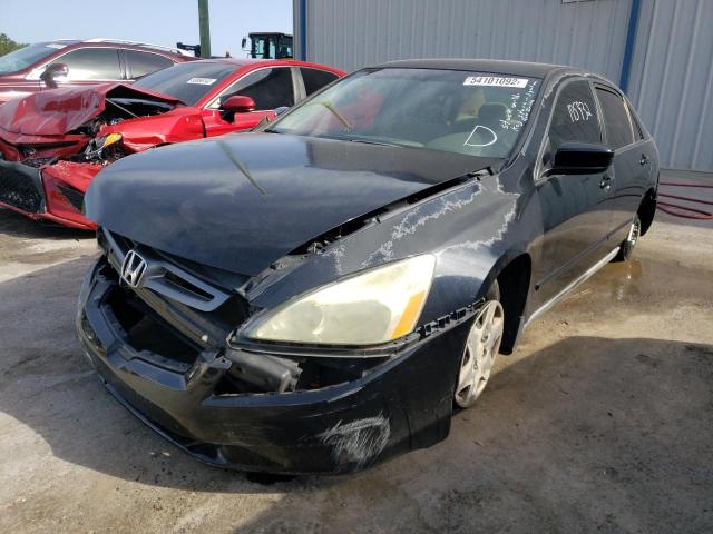 1HGCM564X5A157577 - 2005 HONDA ACCORD LX BLACK photo 2