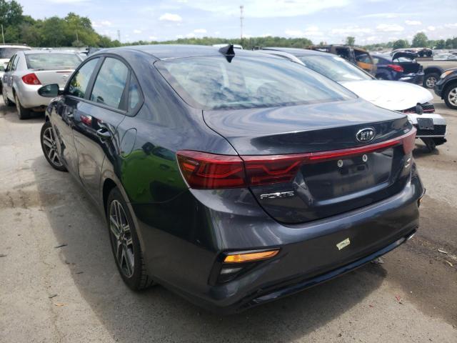 3KPF34AD8KE114316 - 2019 KIA FORTE GT L BLACK photo 3