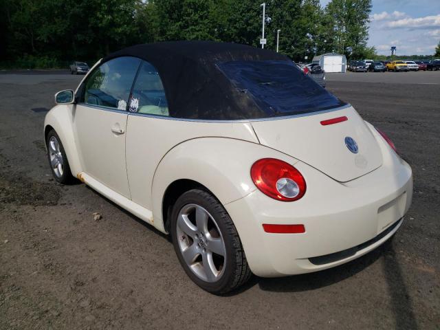 3VWSG31Y16M314673 - 2006 VOLKSWAGEN NEW BEETLE 奶油色 照片 3