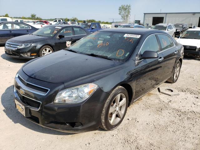 1G1ZC5E05CF229045 - 2012 CHEVROLET MALIBU 1LT შავი ფოტო 2