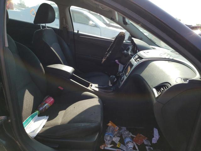 1G1ZC5E05CF229045 - 2012 CHEVROLET MALIBU 1LT შავი ფოტო 5