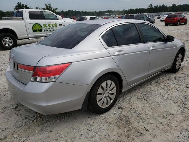 1HGCP2F33CA175509 - 2012 HONDA ACCORD LX SILVER photo 4