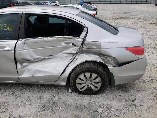 1HGCP2F33CA175509 - 2012 HONDA ACCORD LX SILVER photo 9