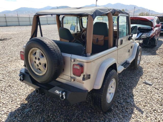 1J4FY49S2SP268356 - 1995 JEEP WRANGLER SILVER photo 4