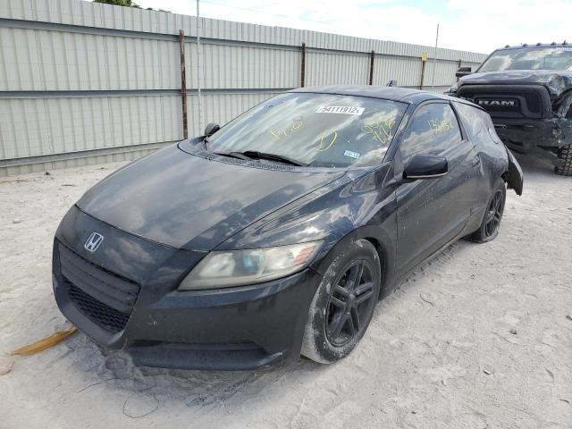 JHMZF1D46CS000228 - 2012 HONDA CR-Z BLACK photo 2