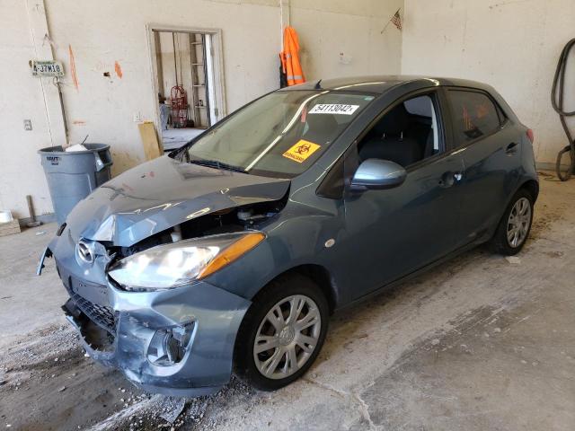 JM1DE1KZ5E0179373 - 2014 MAZDA MAZDA2 SPO 蓝色 照片 2