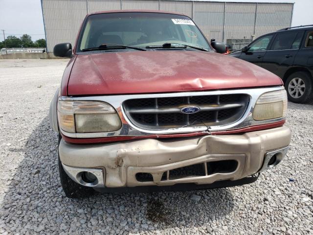 1FMDU74E9YZA43422 - 2000 FORD EXPLORER E BURGUNDY photo 9