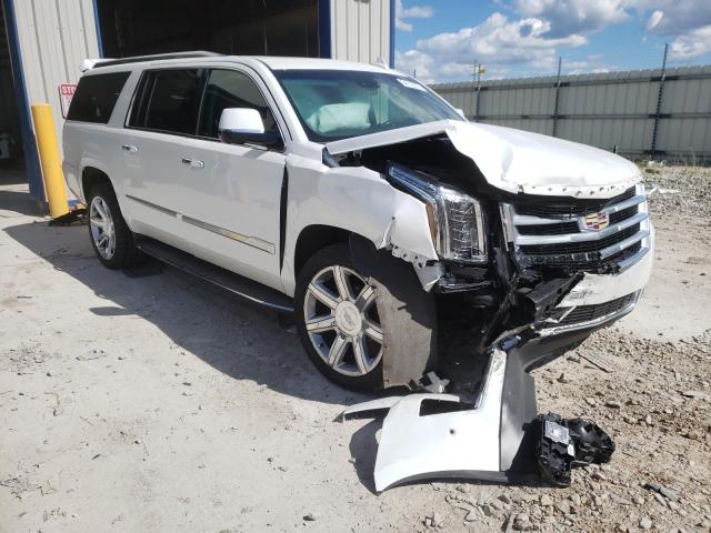 1GYS4HKJ8KR335534 - 2019 CADILLAC ESCALADE WHITE photo 1