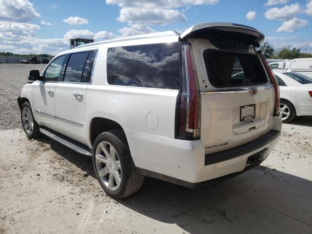 1GYS4HKJ8KR335534 - 2019 CADILLAC ESCALADE WHITE photo 3