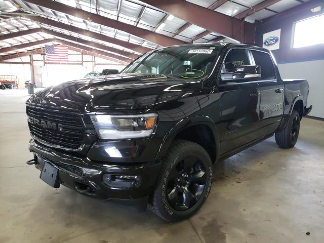 1C6SRFJT6MN517748 - 2021 RAM 1500 LARAM BLACK photo 2