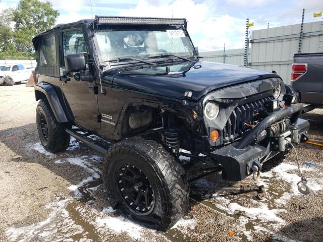 1J4AA2D14BL620765 - 2011 JEEP WRANGLER S BLACK photo 1