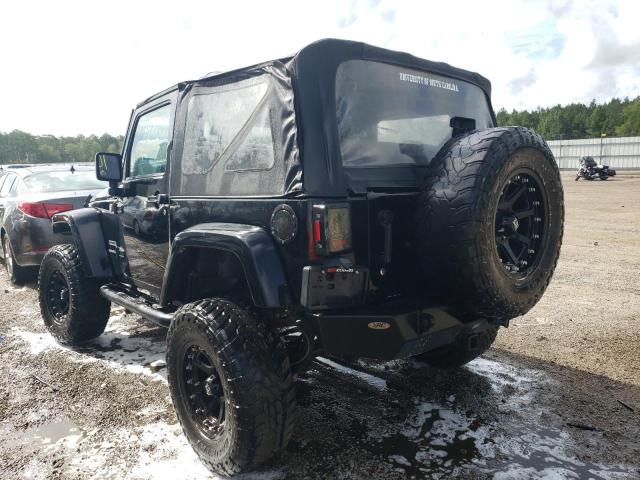 1J4AA2D14BL620765 - 2011 JEEP WRANGLER S BLACK photo 3