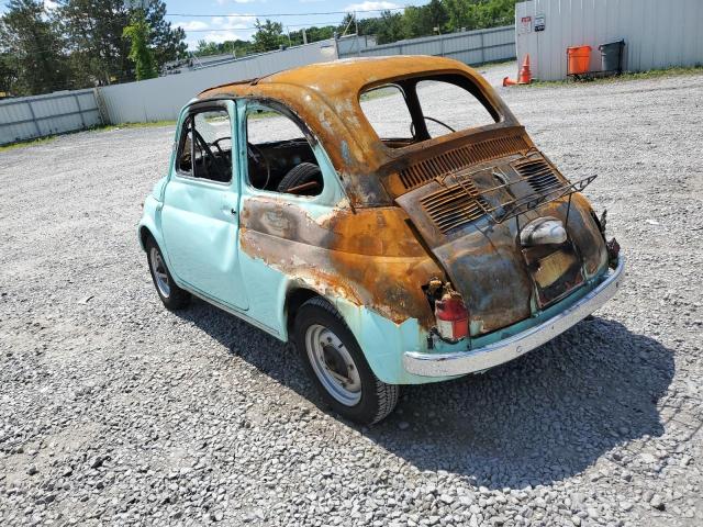 2289905 - 1969 FIAT 500 TURQUOISE photo 3