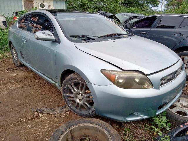 JTKDE177660085021 - 2006 TOYOTA SCION TC BLUE photo 1
