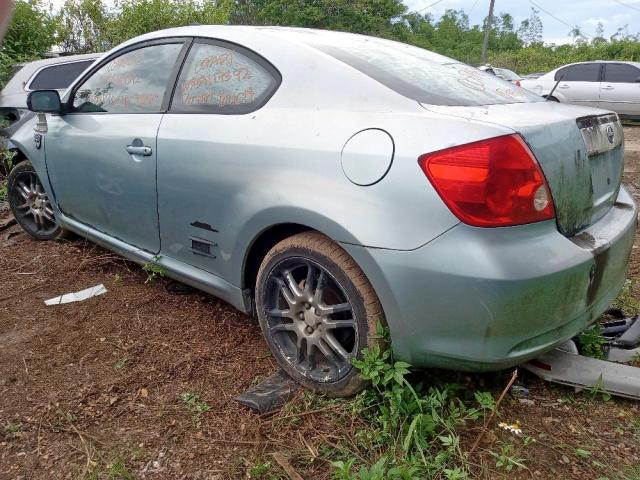 JTKDE177660085021 - 2006 TOYOTA SCION TC BLUE photo 3