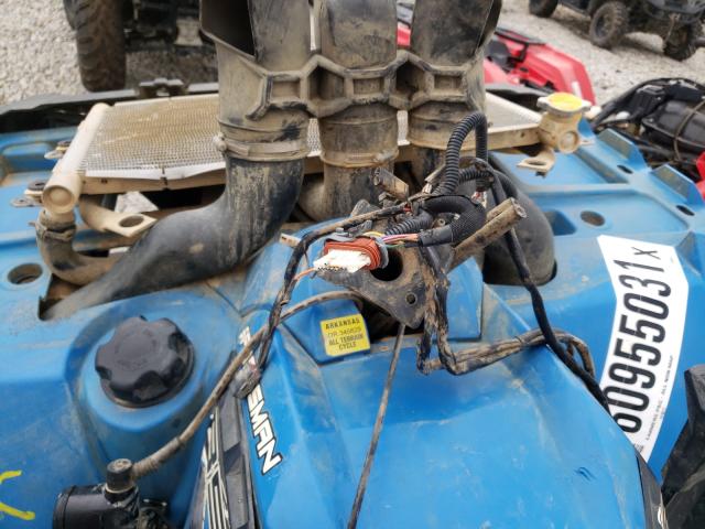 4XASXN859HB134837 - 2017 POLARIS SPORTSMAN BLUE photo 8