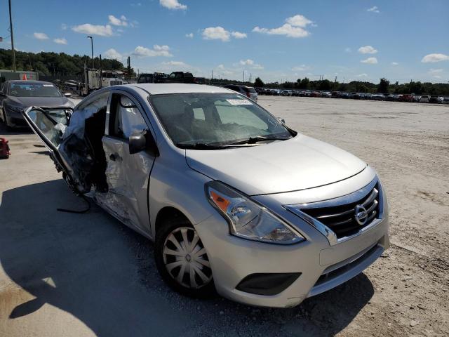 3N1CN7AP4FL810314 - 2015 NISSAN VERSA S/S SILVER photo 1