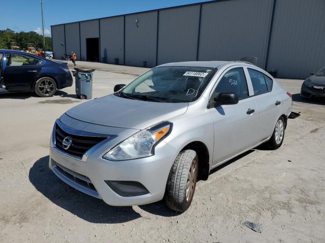 3N1CN7AP4FL810314 - 2015 NISSAN VERSA S/S SILVER photo 2