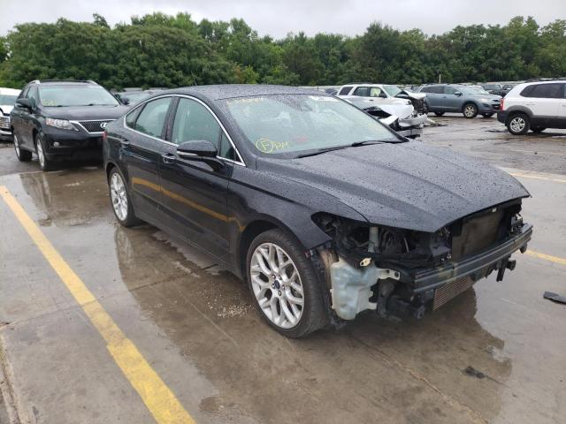 3FA6P0K91ER377077 - 2014 FORD FUSION TIT BLACK photo 1