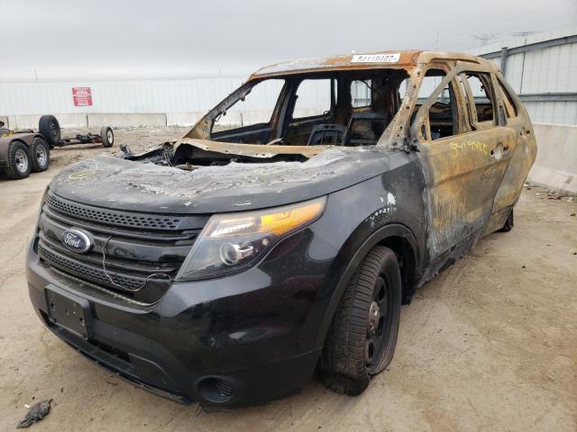 1FM5K8AR4EGC13930 - 2014 FORD EXPLORER POLICE INTERCEPTOR  photo 2