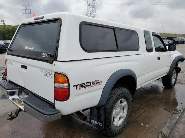 5TEWN72N22Z095743 - 2002 TOYOTA TACOMA XTR WHITE photo 4