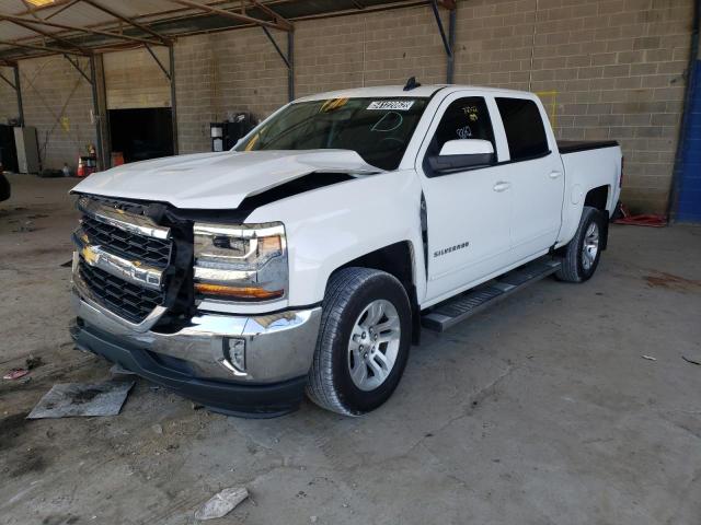 3GCPCREC8JG462641 - 2018 CHEVROLET SILVERADO WHITE photo 2