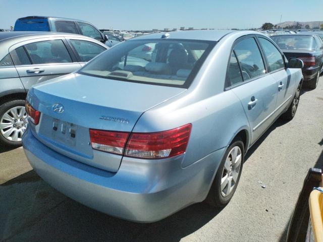 5NPET46C78H383889 - 2008 HYUNDAI SONATA GLS  photo 4