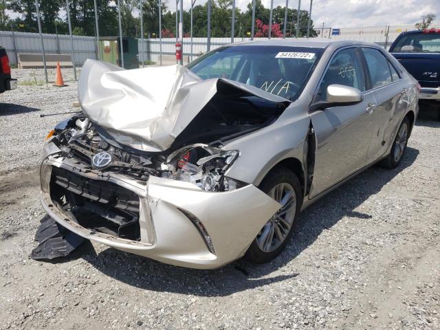 4T1BF1FK7GU547738 - 2016 TOYOTA CAMRY LE BEIGE photo 2