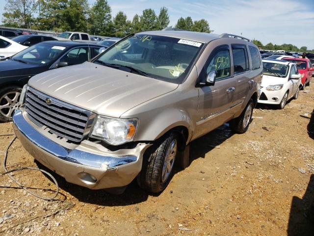 1A8HW58P49F713809 - 2009 CHRYSLER ASPEN LIMI TAN photo 2